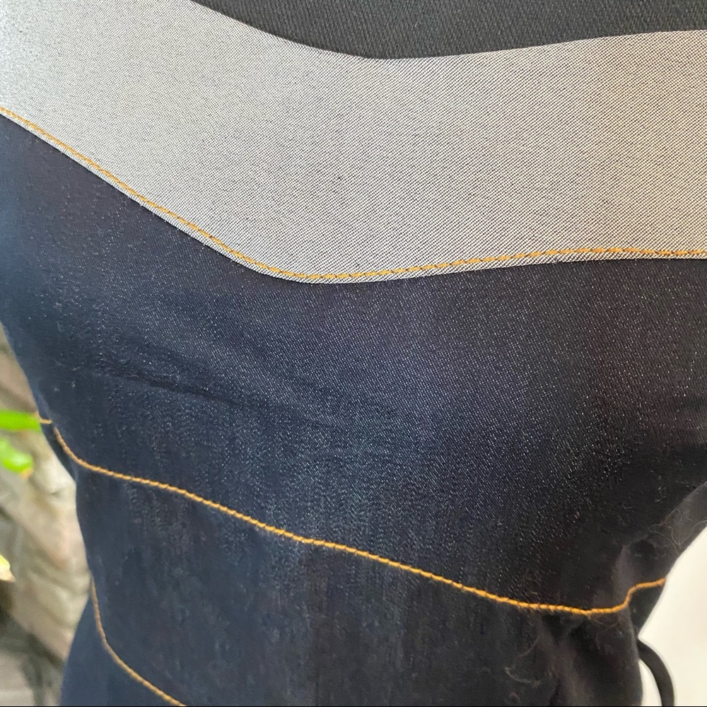 ❤️Jean dress, Size Sm, long back zipper,clasp at top of zipper NWOT